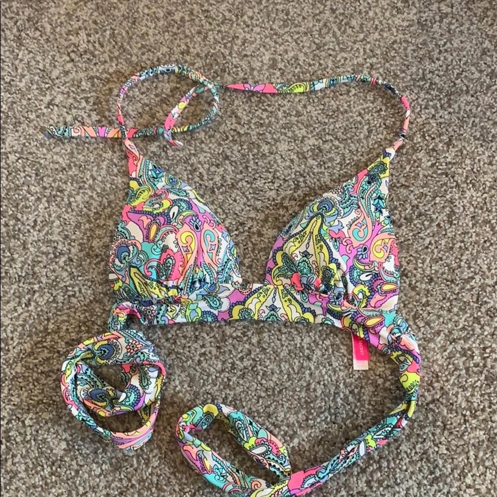 Victoria’s Secret NEW Padded Print Bikini Top